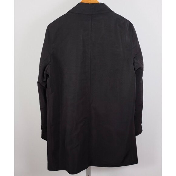 Burberry Prorsum London windbreaker coat sz Medium Nova Check lined black - Picture 4 of 9